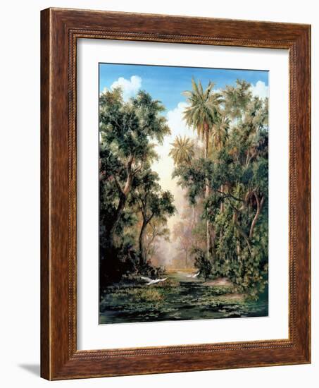 Birds on Lost River-Art Fronckowiak-Framed Art Print