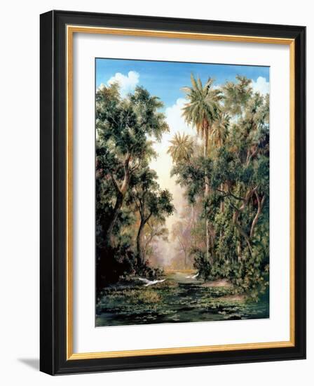 Birds on Lost River-Art Fronckowiak-Framed Art Print