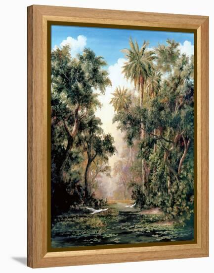 Birds on Lost River-Art Fronckowiak-Framed Stretched Canvas