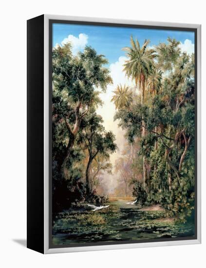 Birds on Lost River-Art Fronckowiak-Framed Stretched Canvas