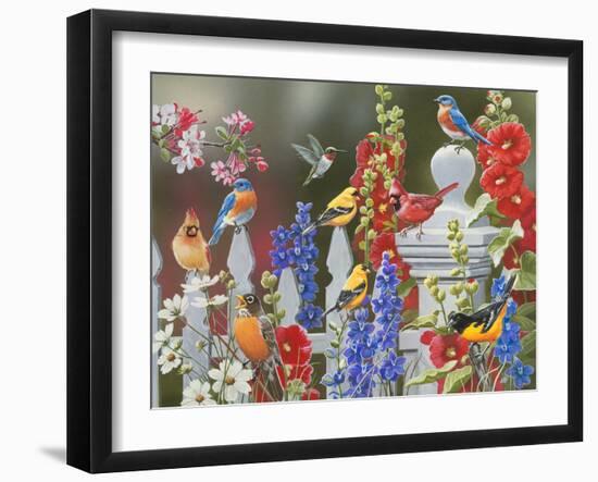 Birds - Spring-Summer Theme-William Vanderdasson-Framed Giclee Print