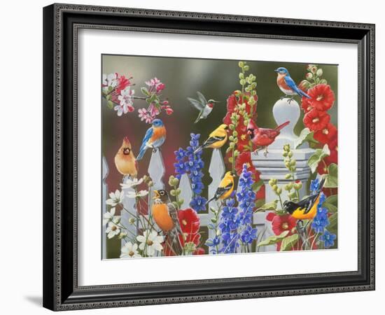 Birds - Spring-Summer Theme-William Vanderdasson-Framed Giclee Print