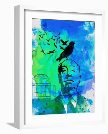 Birds Watercolor-Anna Malkin-Framed Art Print