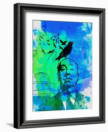 Birds Watercolor-Anna Malkin-Framed Art Print