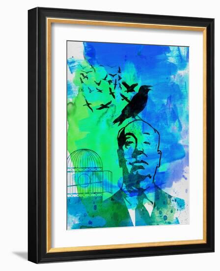 Birds Watercolor-Anna Malkin-Framed Art Print