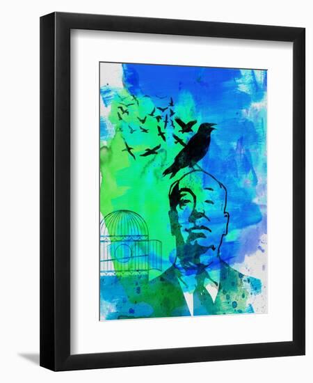 Birds Watercolor-Anna Malkin-Framed Premium Giclee Print