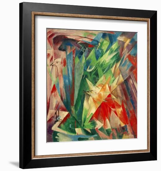 Birds-Franz Marc-Framed Giclee Print