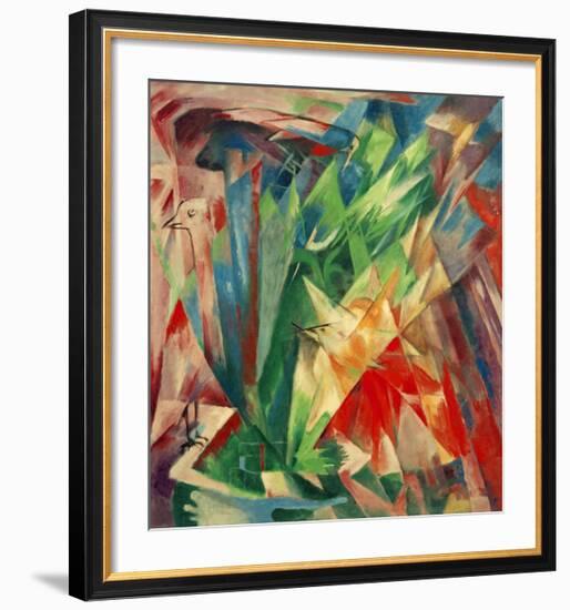 Birds-Franz Marc-Framed Giclee Print