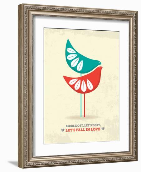 Birds-Patricia Pino-Framed Art Print