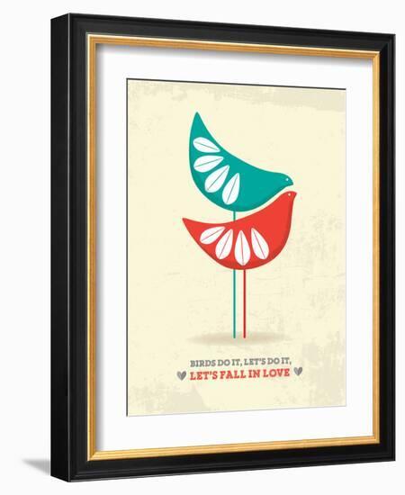 Birds-Patricia Pino-Framed Art Print