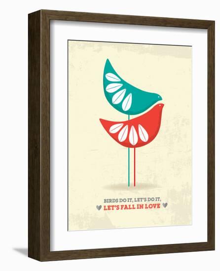 Birds-Patricia Pino-Framed Art Print