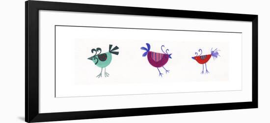 Birds-Beverly Johnston-Framed Giclee Print