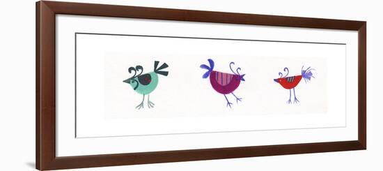 Birds-Beverly Johnston-Framed Giclee Print