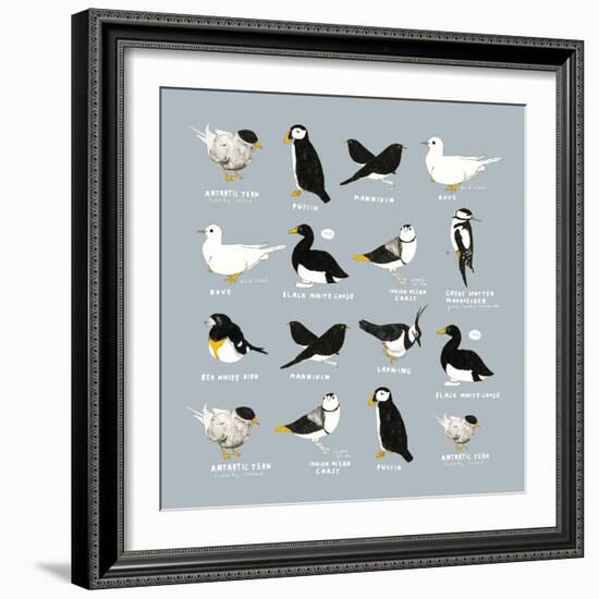 Birds-Hanna Melin-Framed Giclee Print