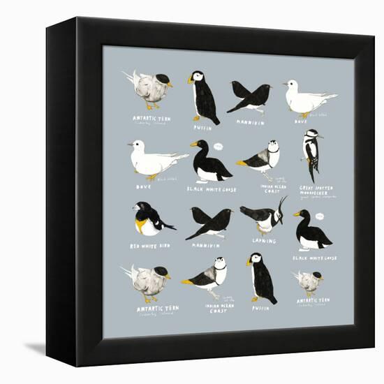 Birds-Hanna Melin-Framed Premier Image Canvas