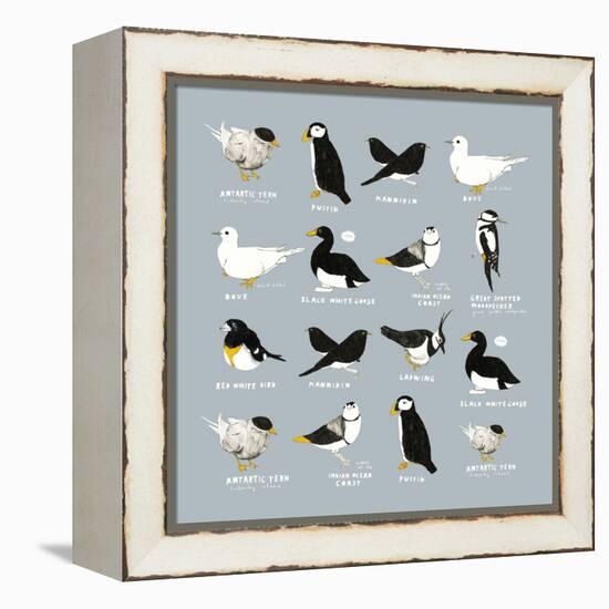 Birds-Hanna Melin-Framed Premier Image Canvas