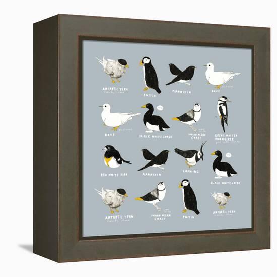 Birds-Hanna Melin-Framed Premier Image Canvas