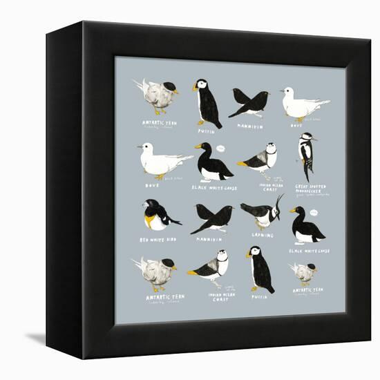 Birds-Hanna Melin-Framed Premier Image Canvas