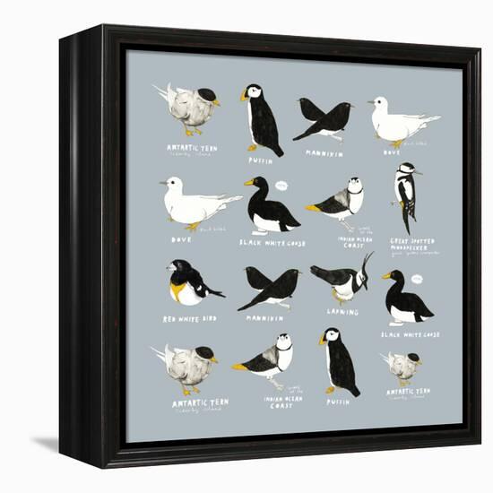 Birds-Hanna Melin-Framed Premier Image Canvas