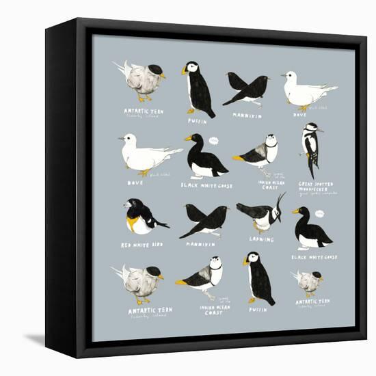 Birds-Hanna Melin-Framed Premier Image Canvas