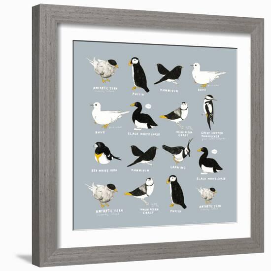 Birds-Hanna Melin-Framed Giclee Print