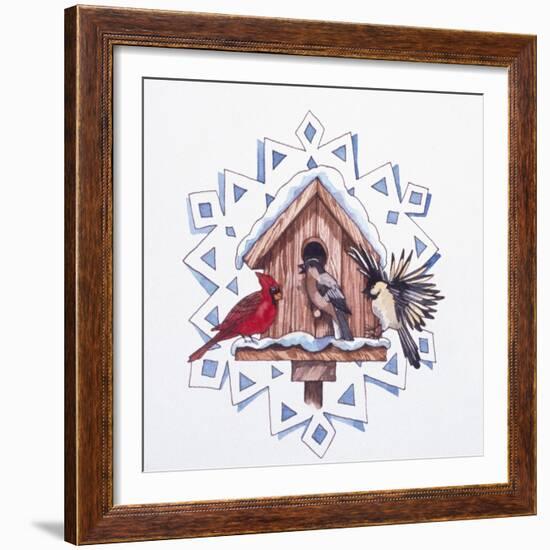 Birds-Wendy Edelson-Framed Giclee Print