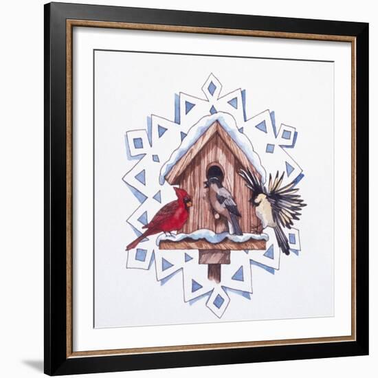 Birds-Wendy Edelson-Framed Giclee Print