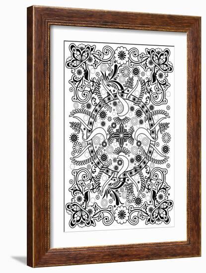 Birds-Art House Design-Framed Giclee Print