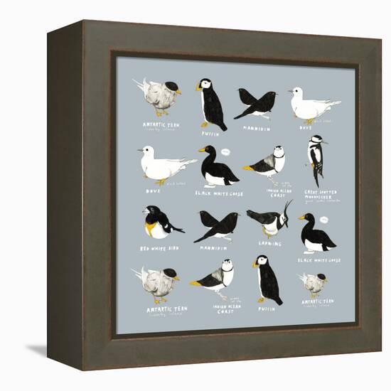 Birds-Hanna Melin-Framed Premier Image Canvas