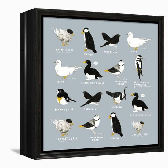 Birds-Hanna Melin-Framed Premier Image Canvas