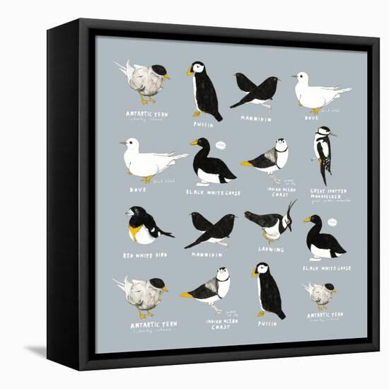 Birds-Hanna Melin-Framed Premier Image Canvas