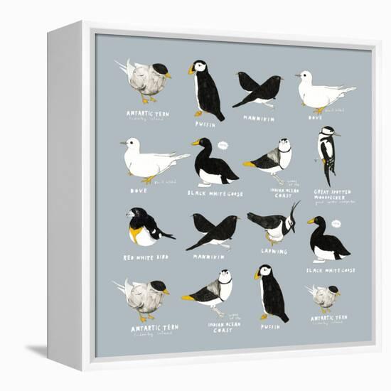 Birds-Hanna Melin-Framed Premier Image Canvas