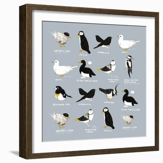 Birds-Hanna Melin-Framed Giclee Print