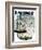 "Birdtalk," Saturday Evening Post Cover, January 6, 1962-Gyo Fujikawa-Framed Giclee Print