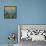Birdy Birdy Royal Blue-Shirley Novak-Framed Stretched Canvas displayed on a wall