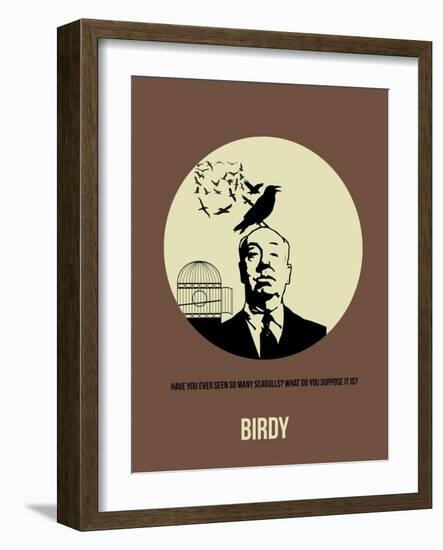 Birdy Poster 1-Anna Malkin-Framed Art Print