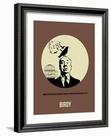 Birdy Poster 1-Anna Malkin-Framed Art Print