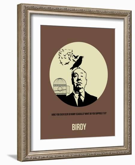 Birdy Poster 1-Anna Malkin-Framed Art Print