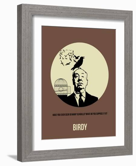 Birdy Poster 1-Anna Malkin-Framed Art Print