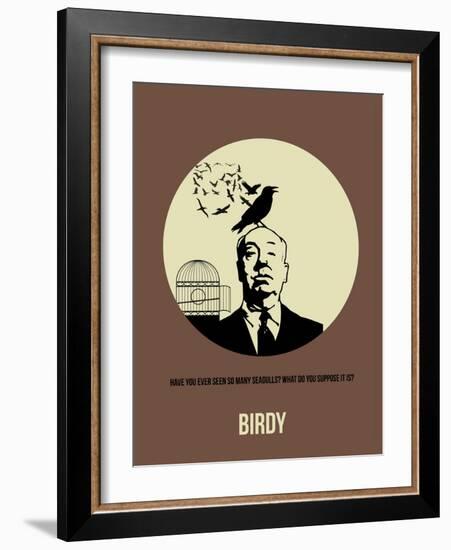 Birdy Poster 1-Anna Malkin-Framed Art Print