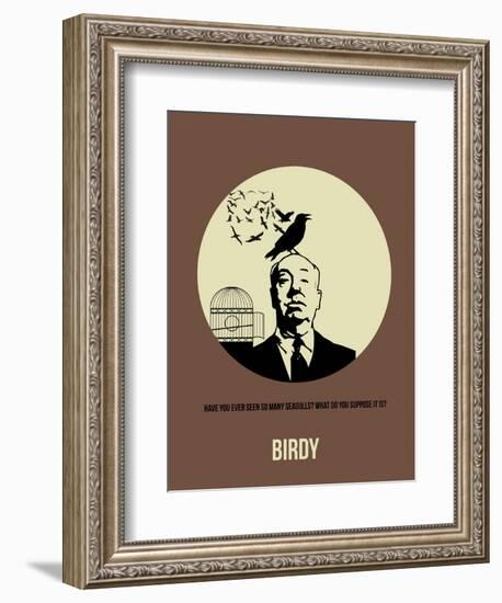 Birdy Poster 1-Anna Malkin-Framed Art Print