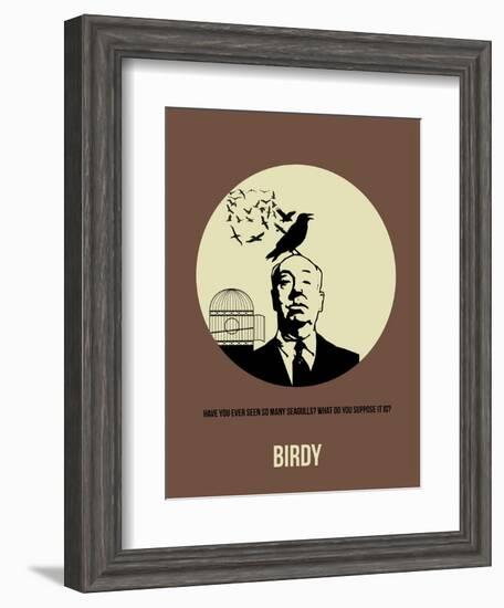 Birdy Poster 1-Anna Malkin-Framed Art Print