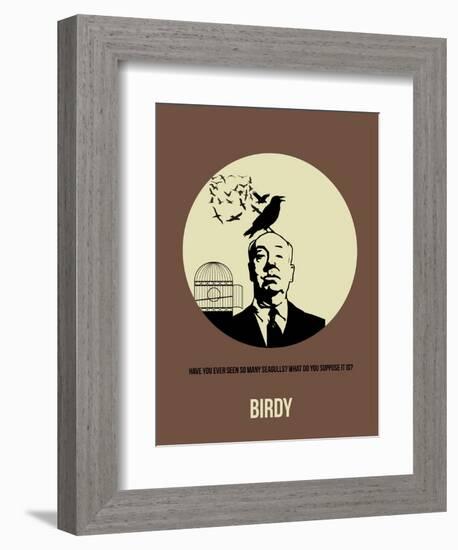 Birdy Poster 1-Anna Malkin-Framed Art Print