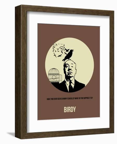 Birdy Poster 1-Anna Malkin-Framed Art Print