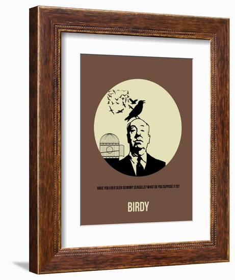 Birdy Poster 1-Anna Malkin-Framed Art Print