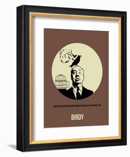 Birdy Poster 1-Anna Malkin-Framed Art Print