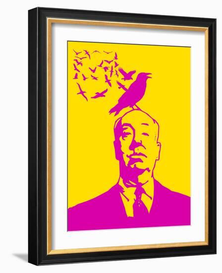 Birdy Poster 3-Anna Malkin-Framed Art Print