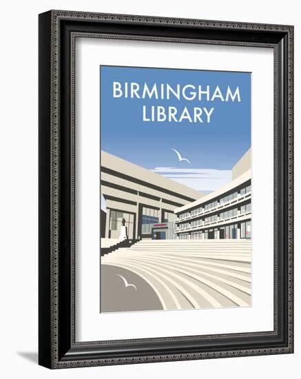 Birmingham Library - Dave Thompson Contemporary Travel Print-Dave Thompson-Framed Art Print