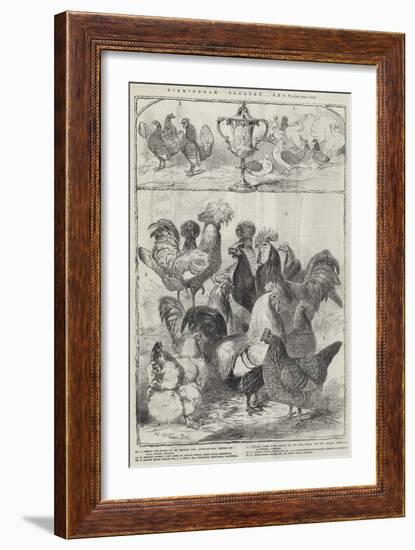 Birmingham Poultry Show-Harrison William Weir-Framed Giclee Print