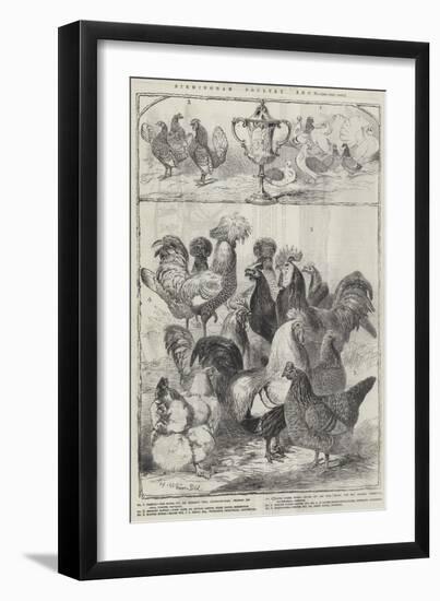 Birmingham Poultry Show-Harrison William Weir-Framed Giclee Print